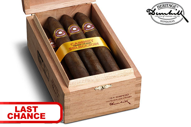 Alfred Dunhill Heritage Torpedo 10 Cigars